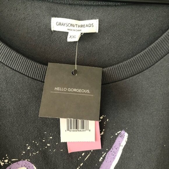 GRAYSON THREADS Girl Magic Cropped Sweatshirt XXL - Picture 5 of 8